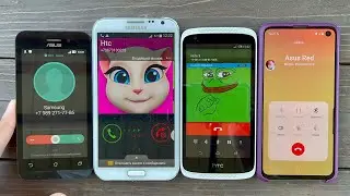 Asus Zenfon/ HTS Desire Incoming Call Samsung S10e & Samsung Note3