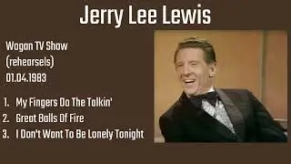 Jerry Lee Lewis - Wogan TV Show (rehearsels) 1984