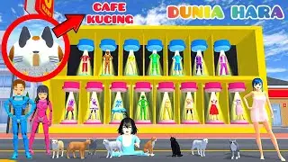 Wah Banyak Baju Baru Update 2024 | Kak Sakura Panik mau ke Cafe Baru ga ada Baju Jumpa Banyak Kucing
