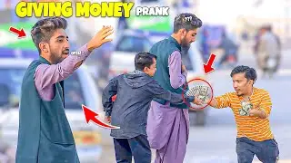 Giving Money PRANK - | 
