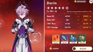 NEW! FARM THESE NOW FOR DURIN RELEASE! Ascension and Level-Up Materials - Genshin Impact