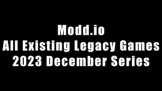 Modd.io All Existing Legacy Games 2023 December Trailer