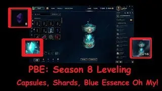 [PBE] Preseason New Leveling