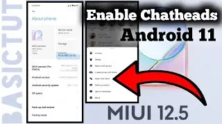 How to Enable Facebook Messenger Chatheads in MIUI12 Android 11| Any Android 11 device's