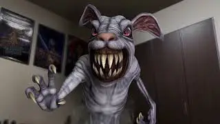 CG Test02: ZBrush to 3DsMAX with AI Background and Motion
