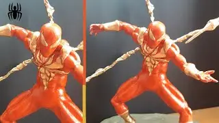 IRON SPIDER (COMIC) / SPIDERVERSE / CLAY / PLASTILINA