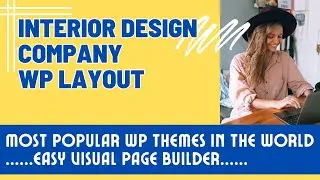 Best Interior Design Company Layout Wordpress Theme And 1253 Other WP Templates. Easy Page Builder.