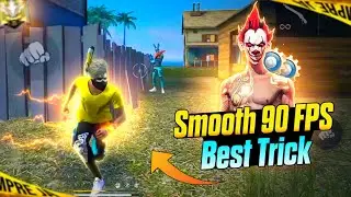 Get Smooth 90 FPS Free Fire 💯🔥 No lag No FPS drop settings ⚙️📱 Easy Tips ✅