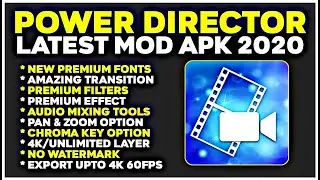 PowerDirector Mod Apk 2020 | PowerDirector Pro APK Download Link