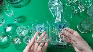 Посуда СССР из стекла без указания производителя