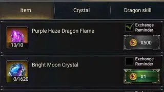 Clash of Kings : Purple Haze 》Dragon store + Updates