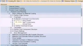 SAP Product  Costing  Training - Maintain Overhead Cost  Elements