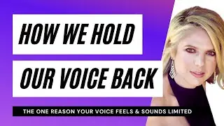 How we hold our voice back. #publicspeaking #voicecoach #speakercoach #communicationskills #voice
