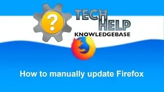 How to manually update Firefox