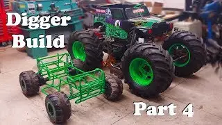 Mini Custom 4wd Grave Digger Monster Truck Modified Powerwheels Part 4