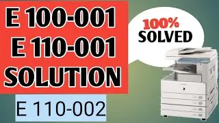 CANON LASER | SOLUTION E 100-001 |  E 110-0001 | FULL SOLUTION | COPY LIGHT SOLVE