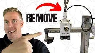 How to Remove PTFE Tubes on Bambu Lab A1 Mini