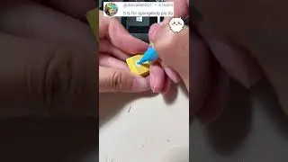 Drawing spongebob on the keyboard 