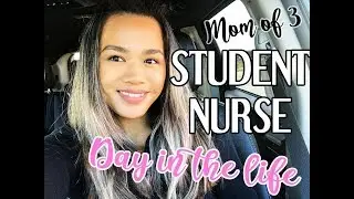 HOW I STUDY AS A STUDENT NURSE WITH THREE KIDS // day in the life