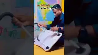 Bhai NDA की तैयारी करते हुए 