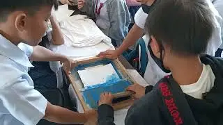 T-SHIRT PRINTING IN MAPEH 6 CLASS