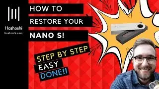 How to Restore Ledger Nano S Wallet (24 Word Seed Phrase Tutorial!)