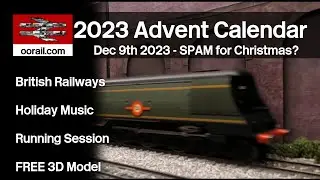 Model Railway Advent Calendar - December 9th 2023 | oorail.com