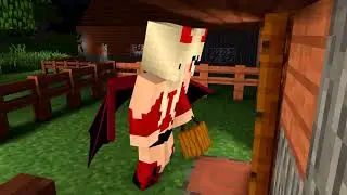Halloween Prank Gone wrong - Minecraft Animation