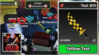 Yellow Test Knife - Only 10000 Copies [STK]