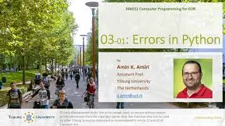 Python#3-1: Errors in Python