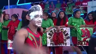 Handsome Model Getting Pied