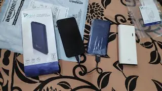 My new syska (with dual charge in ports) power bank unboxing and comparing with my old power bank