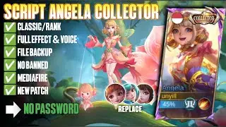 Script Skin Angela Collector No Password Full Effect | Full Voice | New Patch