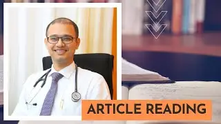 Article Reading | By Dr. Sushant Shinde |