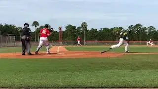 Triple to Left Field