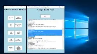 FORENSICS TOOLS||NETWORK TRAFFIC ANALYSIS||GOOGLE EARTH PCAP