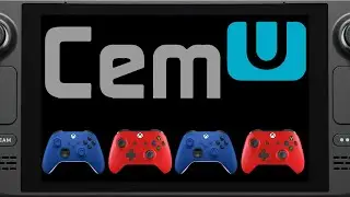 How to use 2 controllers with CEMU in your SteamDeck