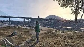 Grand Theft Auto V Spaceship Part 40 Mount Josiah River Bank