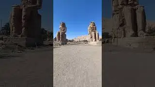 Колоссы Мемнона. Луксор, Египет #shorts
