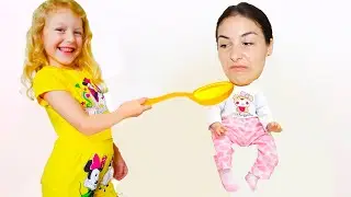 Radena and mama - fun games and adventure | Funny stories