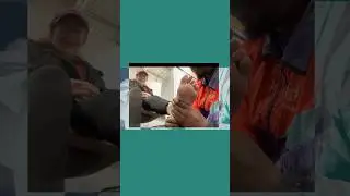 🌚 Public Feet Massager Mature Soles Candid Feet & Toes 🌝 