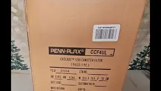 Penn-Plax Cascade All-in-One Aquarium Canister FilterCascade 1200 unboxing and setup guide