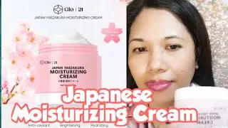 GLO 2 YAEZAKURA Moisturizing Cream Unboxing| Review