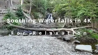 Relax To the Sounds of Waterfalls in Beautiful 4K for Yoga and Meditation