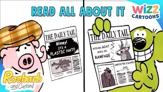 The Newspaper Hero! 🦸‍♀️| Roobarb and Custard | 