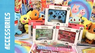 NINTENDO SWITCH POKÉMON CONTROLLERS: Sobble, Scorbunny, Grookey! | GamingCollection