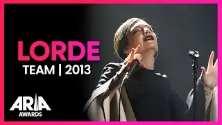 Lorde: Team | 2013 ARIA Awards