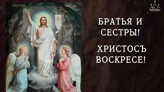 Братья и сестры! Христос Воскресе!