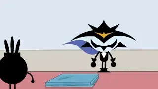 Chin's cartwheel teaching goes wrong | animation side by - @AlmightyPatapon377 |