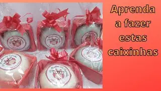 COMO FAZER LEMBRANCINHA COM CAIXINHA E SABONETE NATURA